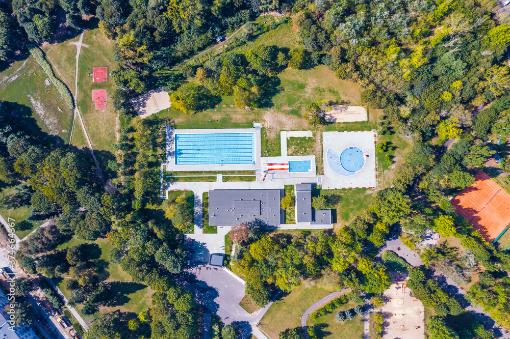 Open air swimming pool in Poznan, Poznan