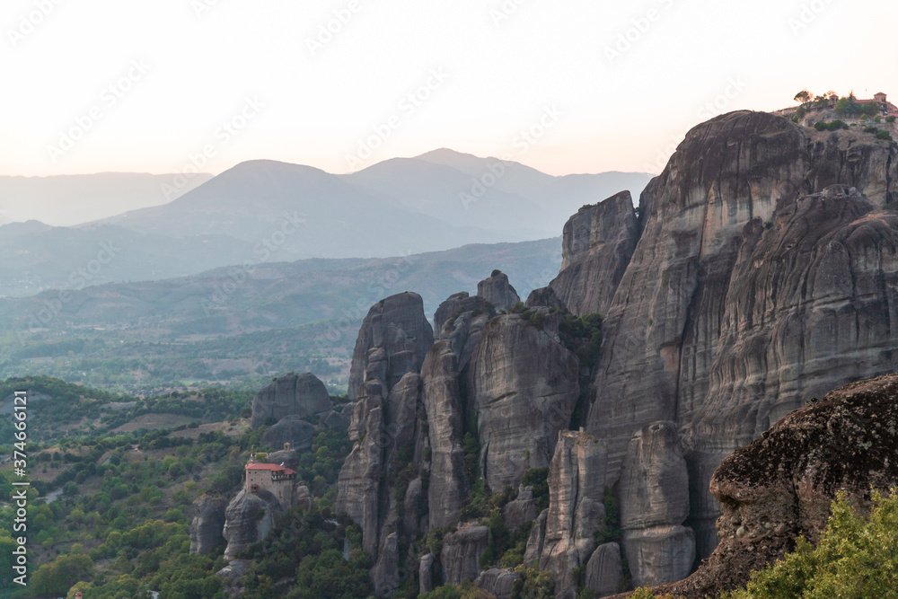 Meteora Monasteries, Trikala, Thessaly, Greece. Meteora Monasteries, Trikala, Thessaly, Greece.