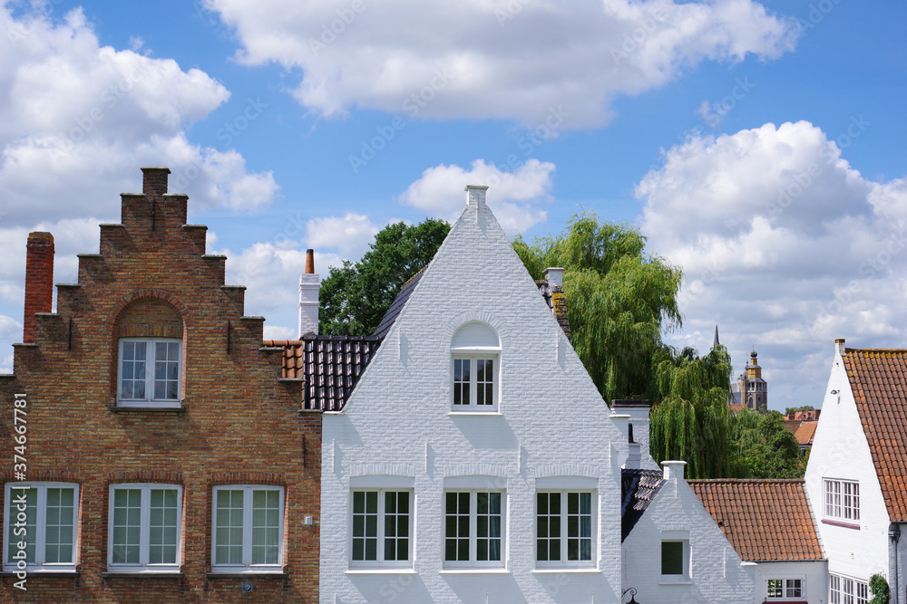 Quartier résidentiel de Bruges