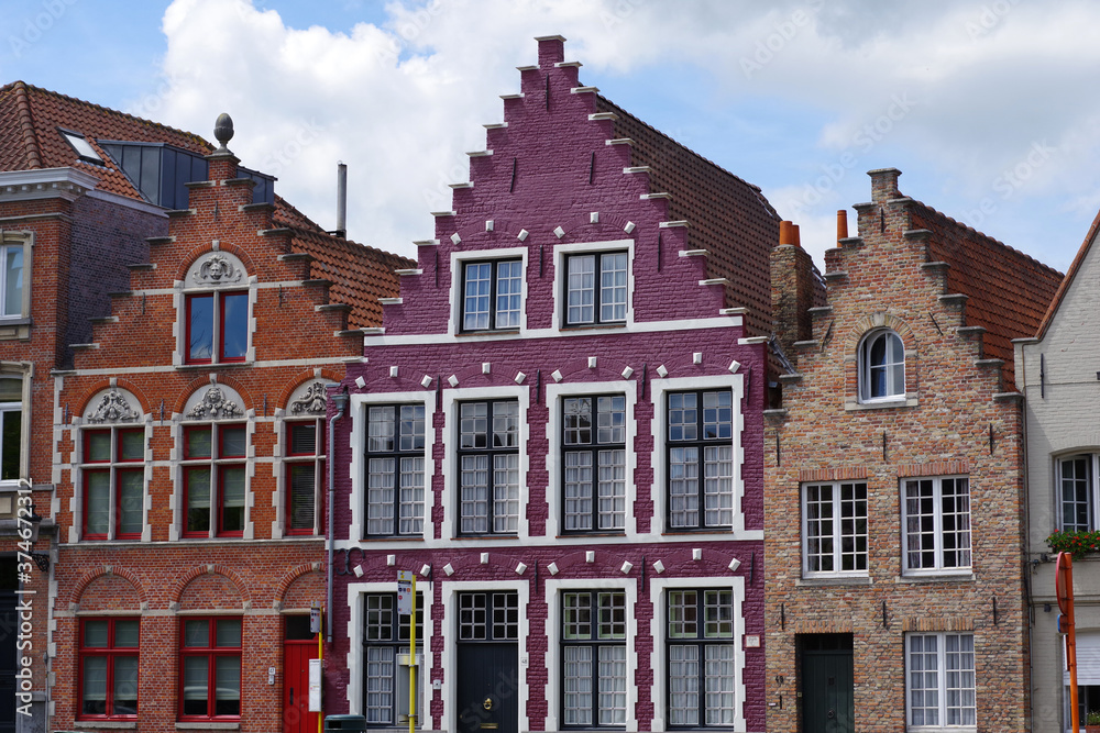 Fototapeta premium Façade de Bruges