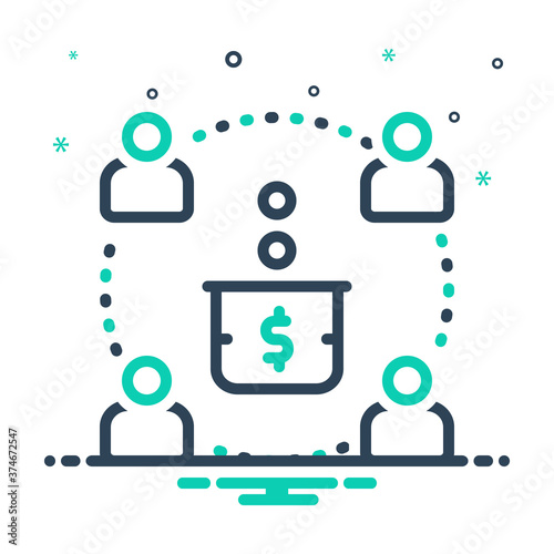 Mix  icon for contribute 