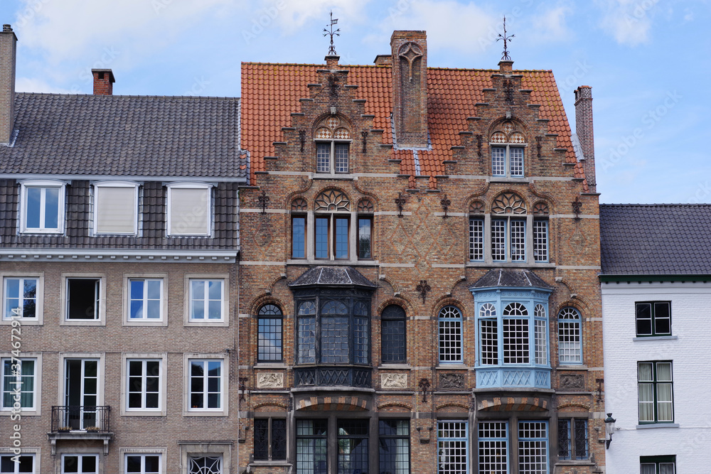 Fototapeta premium Façade de Bruges