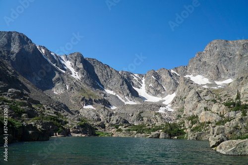 Lake of Glass   Rocky Mountain National Park  Colorado  USA