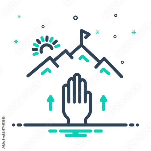 Mix  icon for attempt