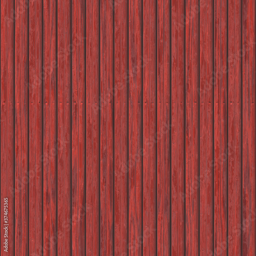 seamless vintage red wooden planks texture