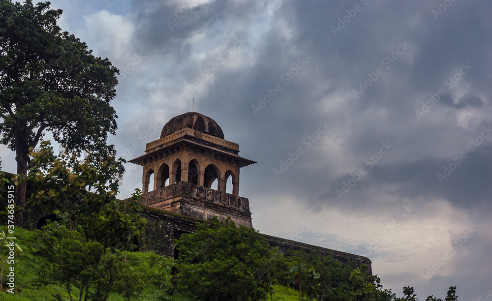 Fototapeta premium Rani rupmati pavilion in mandu, madhya pradesh, india