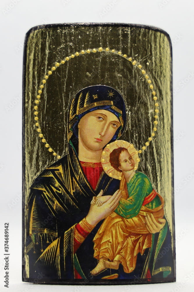 Mother of God with baby Jesus