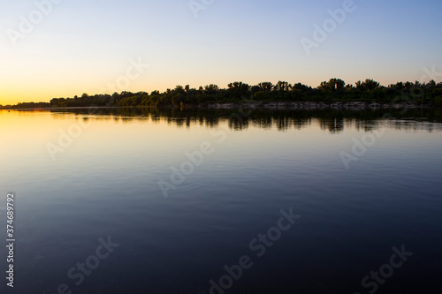 sunrise over the river © Grzegorz
