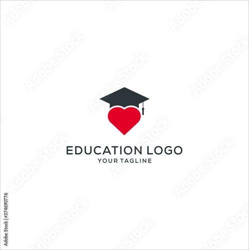 love education logo design design vector 