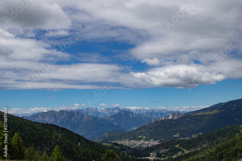 Italian alps view 