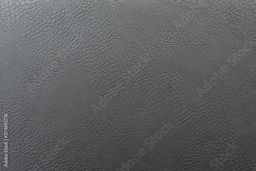 Black or dark gray leather skin as texture, background
