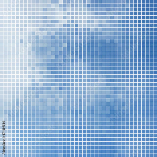 abstract vector square pixel mosaic background