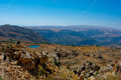 Laqlouq lakes in the Lebanon mountains