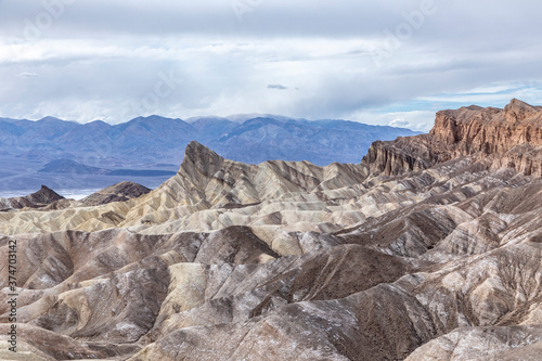 zabriskie point in the death valley © travelview