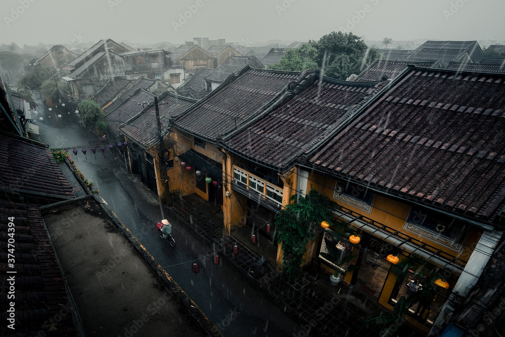 Fototapeta premium raining day 