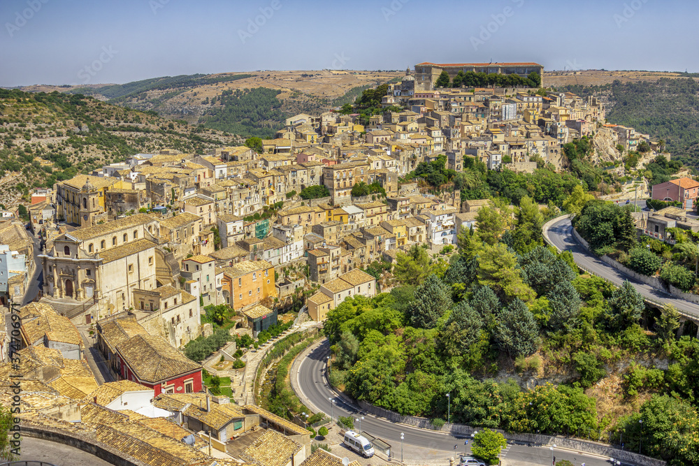 panoramic view of Ragusa Ibla