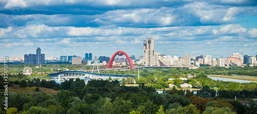 Moscow skyline photo