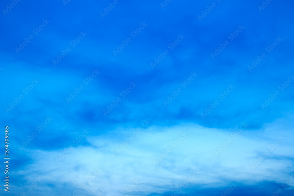 beautiful colorful sky and cloud in twilight time background