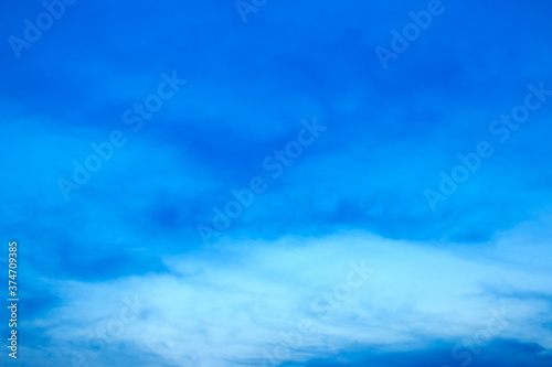 Obraz na płótnie beautiful colorful sky and cloud in twilight time background w salonie
