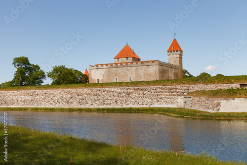 Kuressaare Castle on Saaremaa Island in Estonia