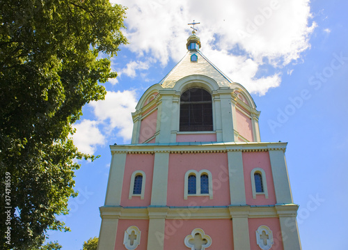 Nicholas Church in Gustynsky Monastery in Chernihiv region, Ukraine photo