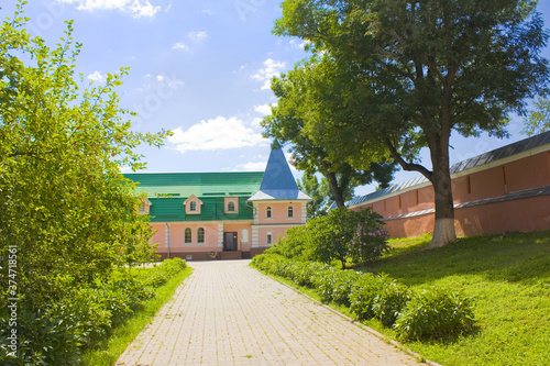 Gustynsky monastery in Gustia village, Ukraine photo