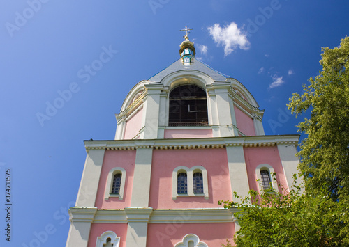 Nicholas Church in Gustynsky Monastery in Chernihiv region, Ukraine photo