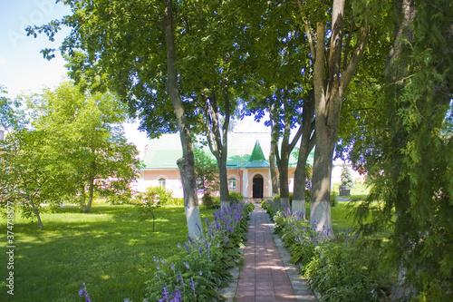 Gustynsky monastery in Gustia village, Ukraine photo