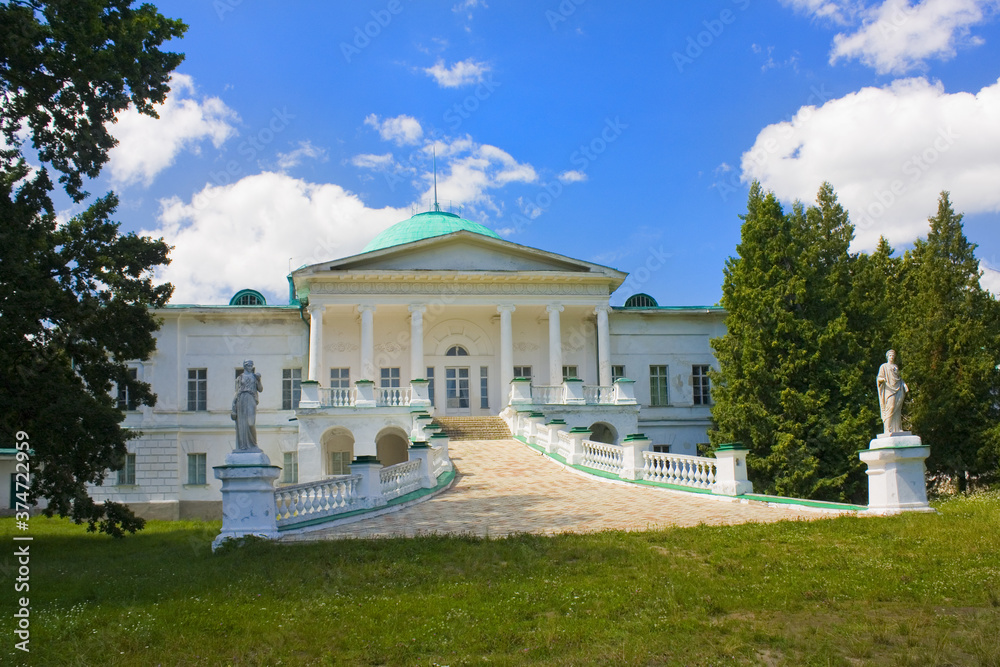 Palace of Galagans in Sokirintsy in Ukraine