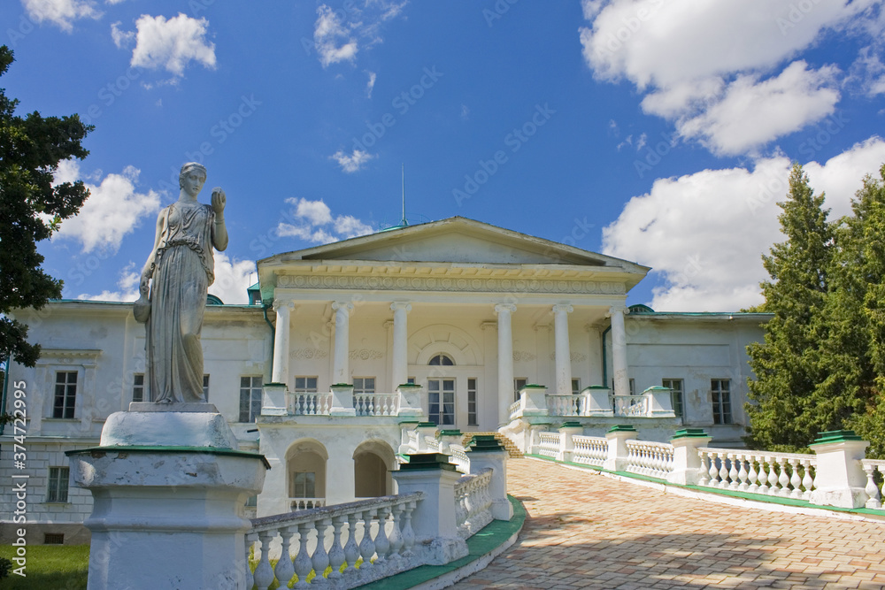 Palace of  Galagans in Sokirintsy in Ukraine
