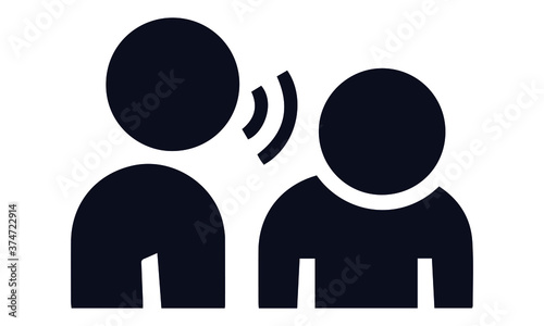  abusive language icon vector design 