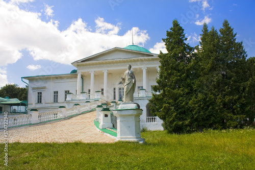 Palace of Galagans in Sokirintsy in Ukraine photo