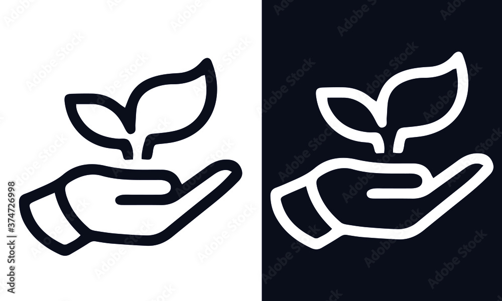 Fototapeta premium gardening icon vector design 