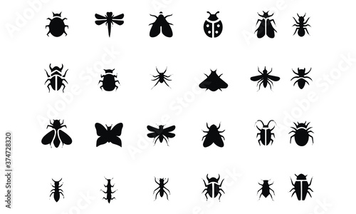 insect icons vector design  © perstige 