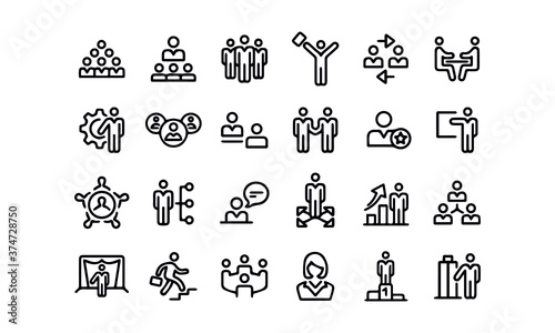  Management and Leadership Icons