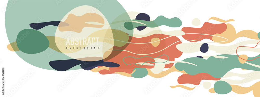 Trendy liquid style shapes abstract design, dynamic vector background for placards, brochures, posters, web landing pages, covers or banners Trendy liquid style shapes abstract design, dynamic vector background for placards, brochures, posters, web landing pages, covers or banners