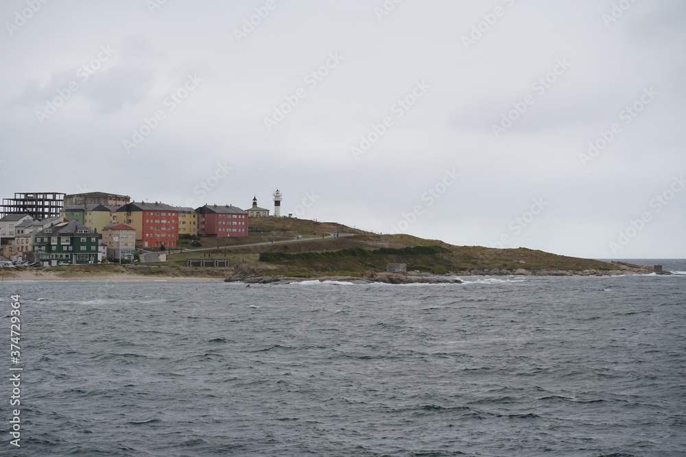 San Cibrao San Ciprian, coastal village of  Galicia, Spain