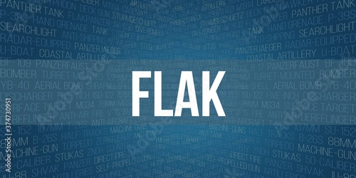 Obraz na płótnie flak