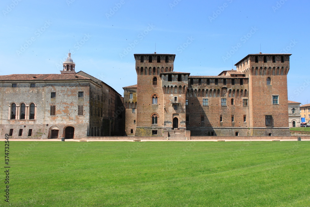 Saint George Castle in Mantua, Italy