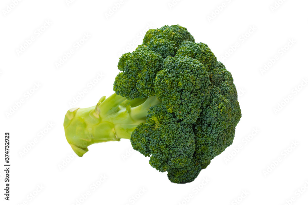 Fresh tasty broccoli isolated on white background. Fresh tasty broccoli isolated on white background.