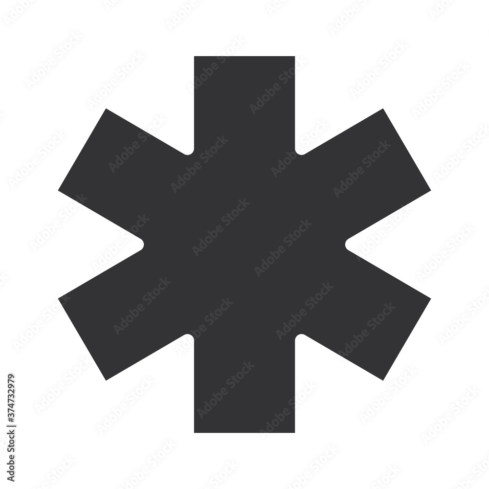 medical cross healthy symbol, silhouette icon design medical cross healthy symbol, silhouette icon design