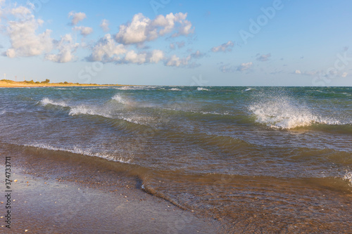 Storm on the Caspian Sea ne...