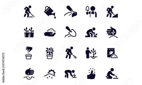 Planting and Growing Icons