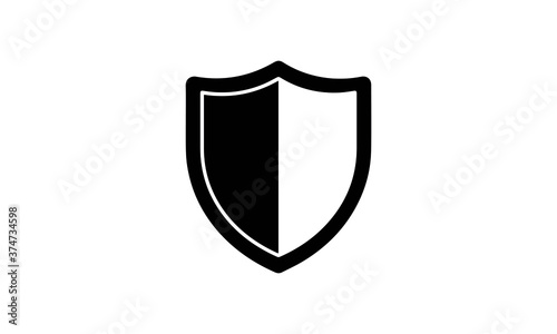 Shield icon security symbol safety sign vector