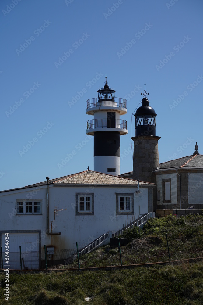 Coastal landscape in San Cibrao San Ciprian. Galicia, Spain