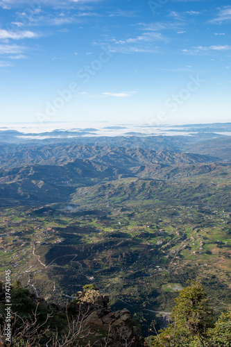aerial view of the mountains © Mohcine