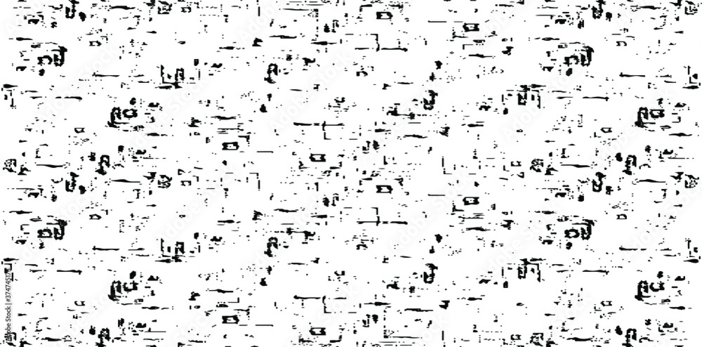 Rough black and white texture vector. Distressed overlay texture. Grunge background. Abstract textured effect. Vector Illustration. Black isolated on white background. EPS10 Rough black and white texture vector. Distressed overlay texture. Grunge background. Abstract textured effect. Vector Illustration. Black isolated on white background. EPS10
