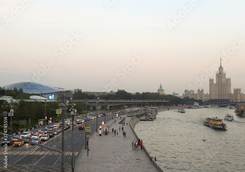 view of the city of moscow