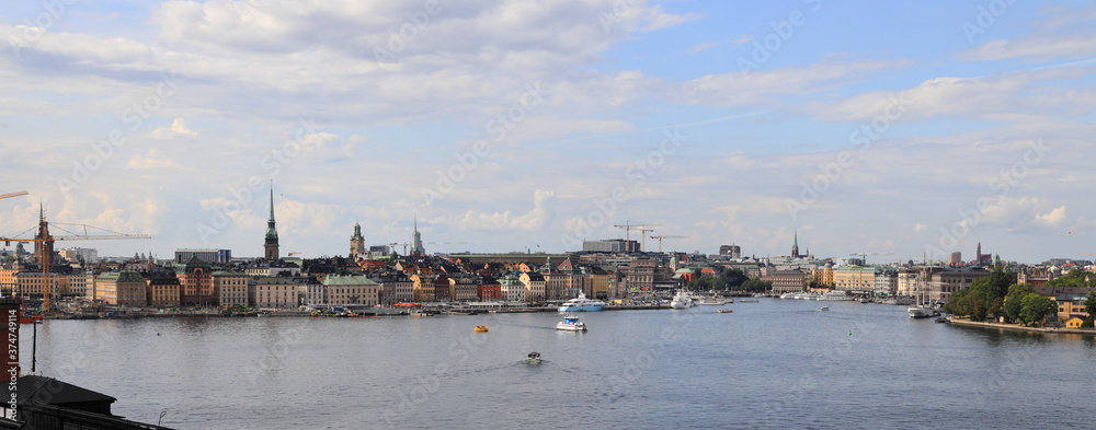 Old town (Gamla stan) in Stockholm city.