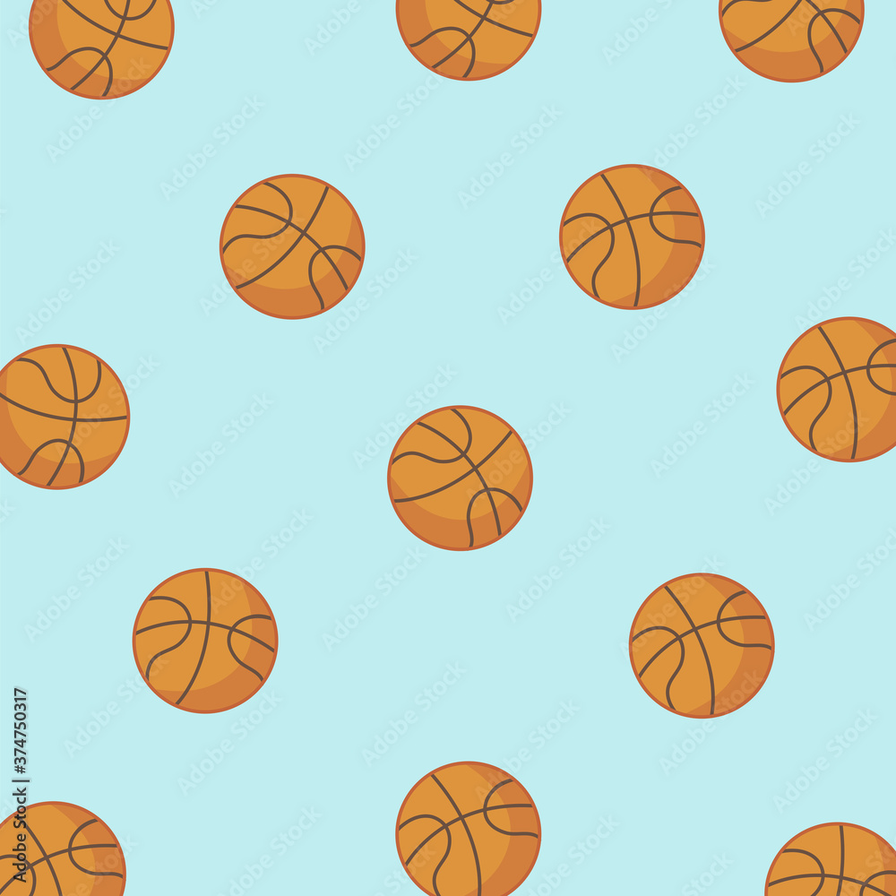 basketball ball pattern. orange ball background